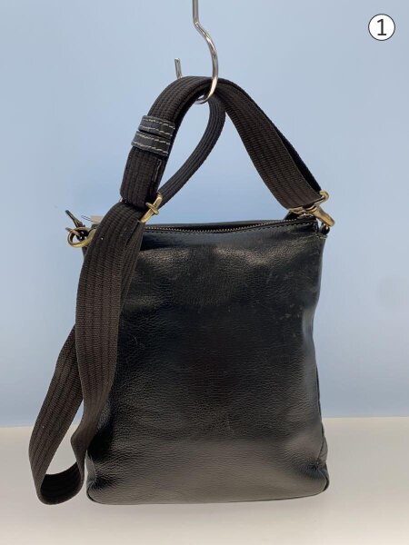 美品 土屋鞄 レザーショルダーバッグ ブラック 土屋鞄(ツチヤカバン) / ショルダーバッグ/レザー/BLK/無地// | 中古品