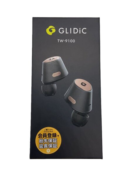 GLIDiC TW-9100 ワイヤレスイヤホン ブラック GLIDiC ワイヤレス