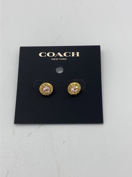COACH(コーチ) / オープンサークルストーンストランドピアス 