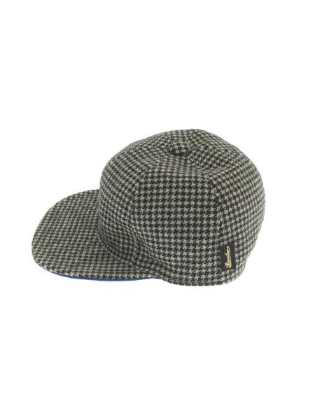 Borsalino(ボルサリーノ) / キャップ/7 3/8/ウール/GRY/千鳥格子/ITALY 