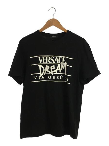 VERSACE(ヴェルサーチェ) / Tシャツ/S/コットン/BLK/1005783 1a04025 