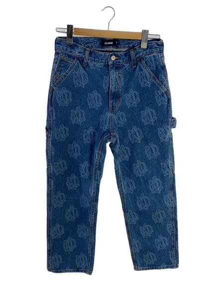 X-LARGE(エクストララージ) / ALLOVER CIRCLE XL DENIM PANTS/30 