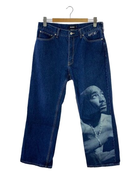 X-LARGE(エクストララージ) / ×TUPAC DENIM PANTS/36/コットン/NVY 