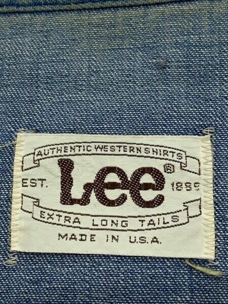 Lee / 長袖シャツ/--/デニム/IDG// Lee(リー) / 長袖シャツ/--/デニム/IDG// | 古着の販売・通販なら