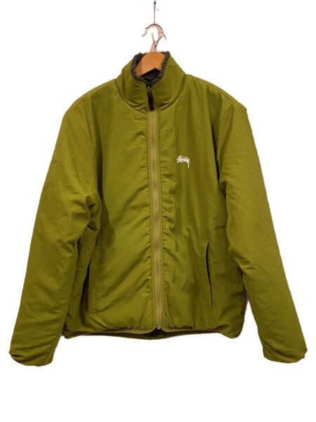 STUSSY(ステューシー) / SHERPA REVERSIBLE JACKET/M/ポリエステル/GRN