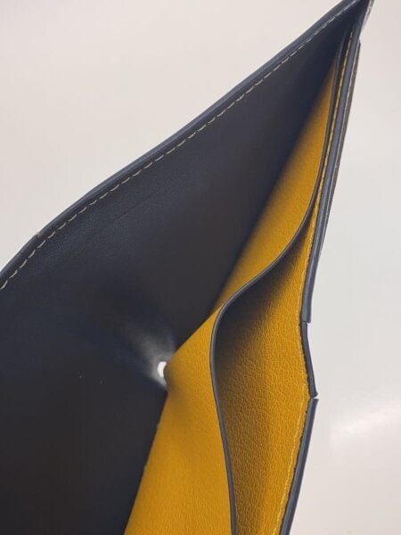 GOYARD(ゴヤール) / Victoire Wallet/レザー/NVY/総柄/メンズ | 中古品