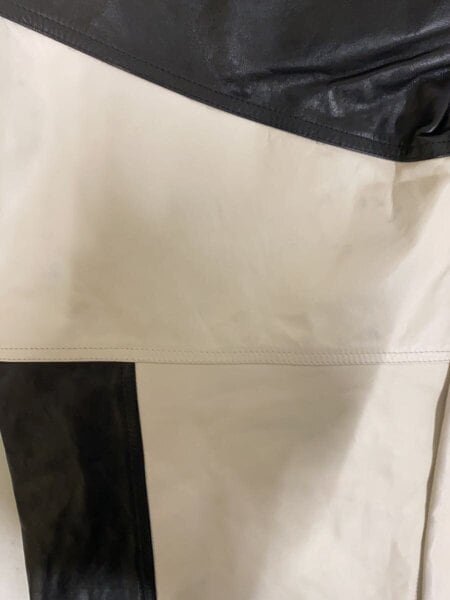 JIL SANDER(ジルサンダー) / モトクロスレザーパンツ/ボトム/46/牛革