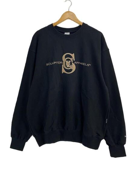 SCULPTOR(スカルプター) / スウェット/L/コットン/BLK/SL006046BW 
