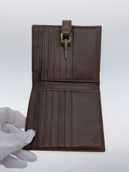 GUCCI / 2つ折り財布/BEG/無地/レディース/035・204249・2131 GUCCI(グッチ) / 2つ折り財布/BEG/無地/レディース/035・204249・2131