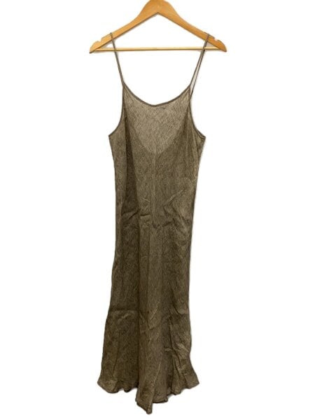 FRAMeWORK(フレームワーク) / キャミワンピース/--/リネン/BRW/無地/20  