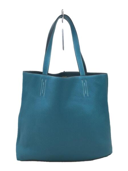 HERMES(エルメス) / ドゥブルセンス36/□R刻印/リバーシブルトート 