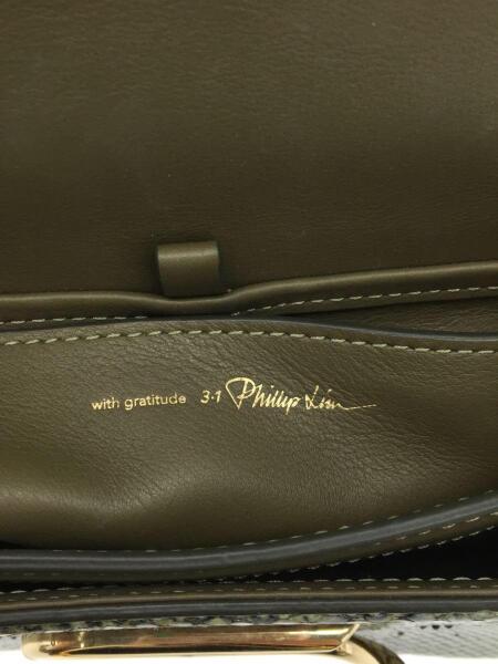 3.1フィリップリム-3.1 phillip lim-パイソンレザージャケット ノー 