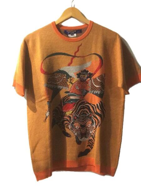 JUNYA WATANABE MAN 半袖ニット ジャガード 鯉柄 JUNYA WATANABE MAN 半袖ニット ジャガード 鯉柄 ジュンヤワタナベ