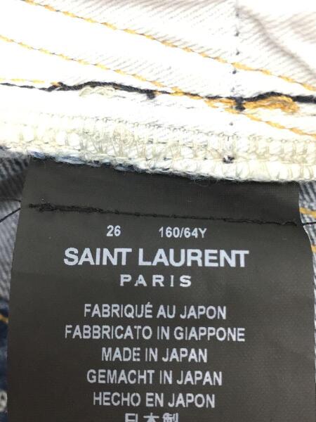 SAINT LAURENT(サンローラン) / サンローラン/クラッシュリペアデニム