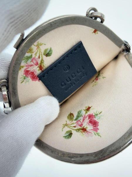 GUCCI（グッチ） 小銭入れ／ケース GUCCI(グッチ) / コインケース/レザー/BLK/無地/レディース/488427
