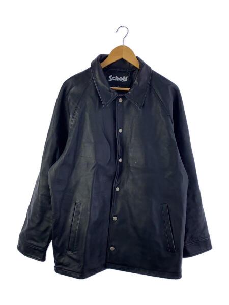 SCHOTTショット似 本革 羊革 ラムレザーダウン シープスキン 黒 サイズM 検)SCHOTT ショット VANSON バンソン AVIREX アヴィレックス ラムレザー 羊革 未使用級Schott Schott SALE!! 黒