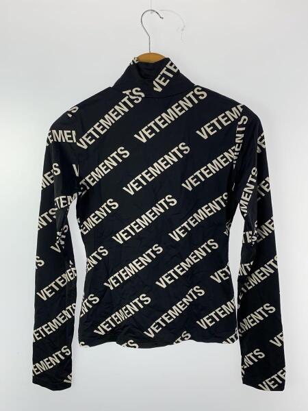 VETEMENTS ヴェトモン Logo-print Crew Neck Sweatshirt In Black 