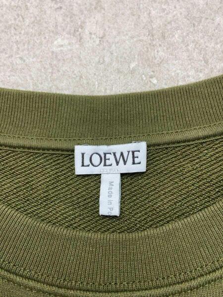 LOEWE(ロエベ) / ロエベ/スウェット/L/コットン/カーキ/エンブロイ 