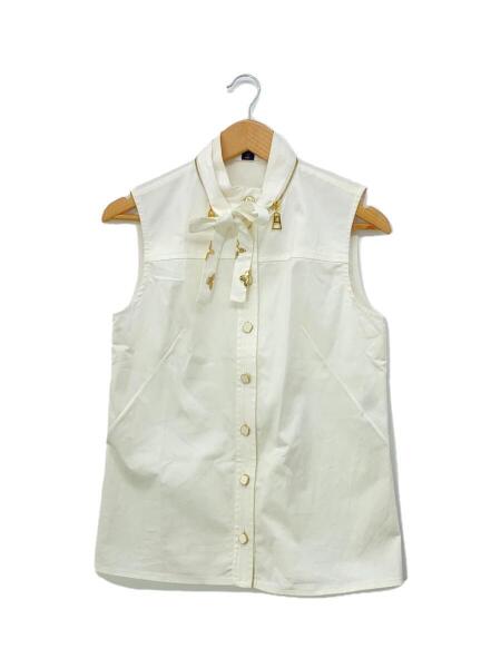 LOUIS VUITTON(ルイヴィトン) / 20ss/ボウタイノースリーブブラウス/38 