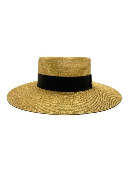 未使用　GUCCI パピエハットサイズM GUCCI(グッチ) / ラメ/ファブリック パピエ ハット/ゴールド