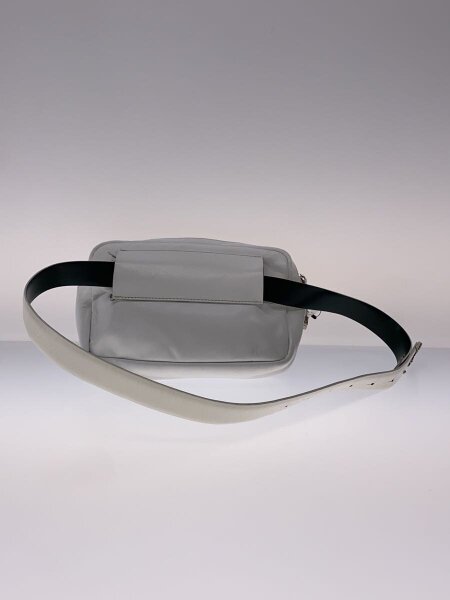 TOGA PULLA◇ウエストバッグ/レザー/ホワイト//