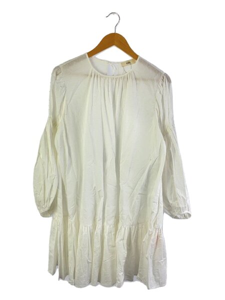 Uhr(ウーア) / 23SS/Dot Volume Tunic/FREE/コットン/ホワイト/23SSUhr 