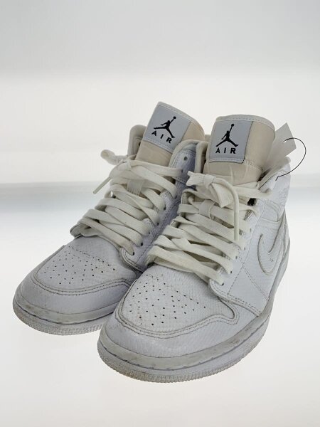 NIKE(ナイキ) / Air Jordan 1 Mid Snake Skin/24cm/ホワイト/BQ6472 