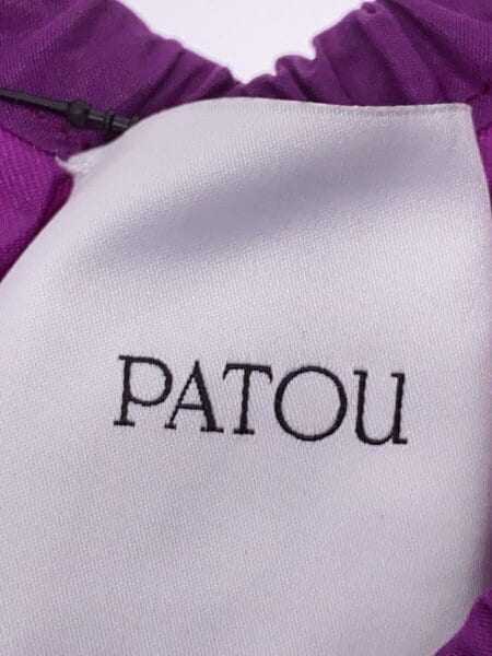 PATOU(パトゥ) / 長袖ワンピース/34/ポリエステル/パープル/22SA1