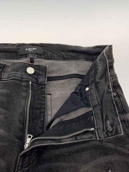 AMIRI(アミリ) / バンダナクラッシュダメージ加工デニム/32/コットン 