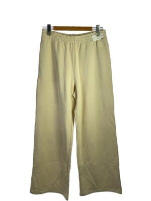 MONCLER◇ストレートパンツ/M/コットン/WHT/無地/E10918704500 V8007