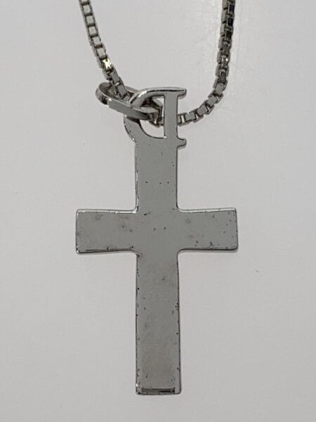 ネックレス クリスチャンディオール 十字架 シルバー Dior
