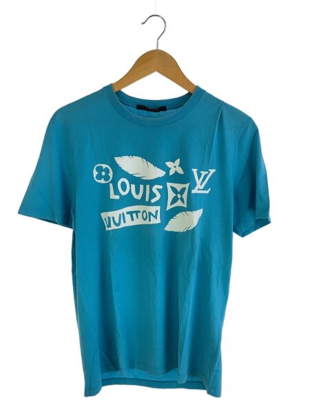 LOUIS VUITTON / Tシャツ/S/コットン/ORN/RM131M H3JR05JEZ LOUIS VUITTON(ルイヴィトン) / Tシャツ/S/コットン/BLU/RM131M