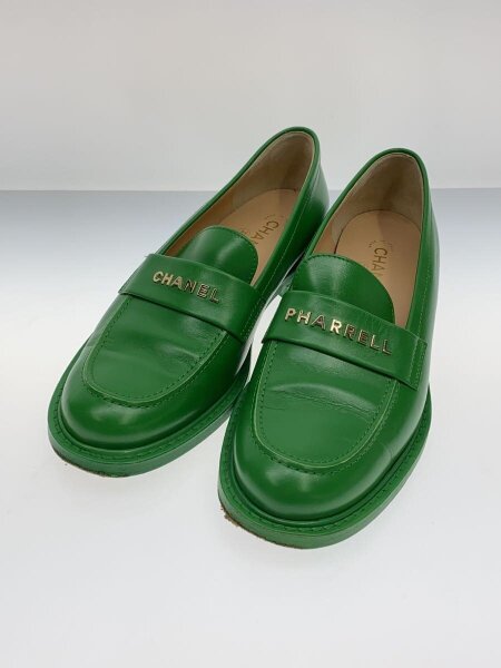CHANEL(シャネル) / ローファー/41/グリーン/レザー// | 中古品の販売 