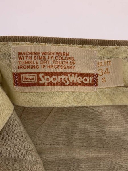 sears / ボトム/34/コットン/ベージュ sears(シアーズ) / ボトム/34/コットン/ベージュ | 古着の販売・通販