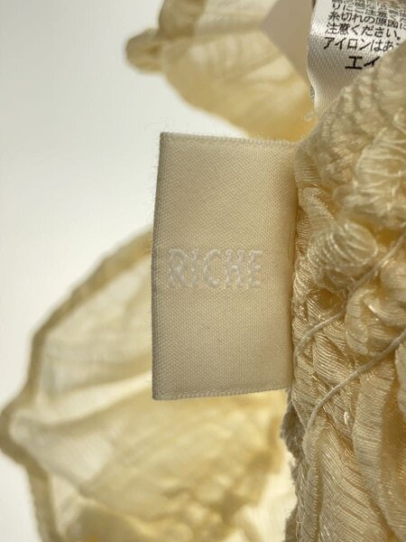 RIELLE riche(リエルリシェ) / 25SS/Shirring Tops/クリーム | 古着の 
