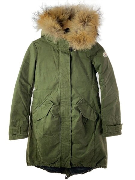 MONCLER(モンクレール) / EVANTHIA/モッズコート/0/コットン/カーキ 