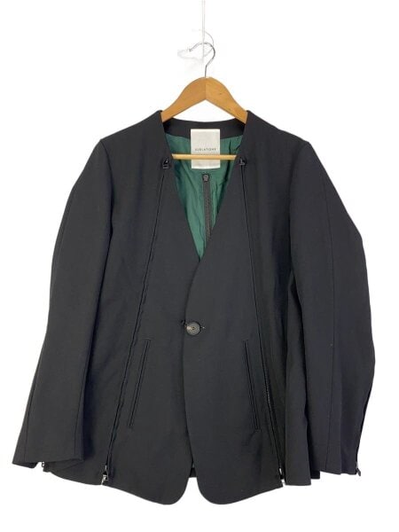 SUBLATIONS(サブレーションズ) / 24AW/HEAVY WOOL NO COLLAR PRISONER