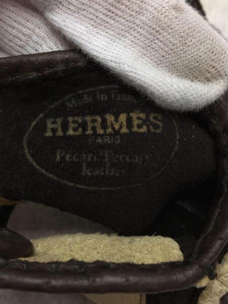 HERMES(エルメス) / 手袋/レザー/ベージュ/ドライビンググローブ