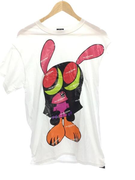 FULL-BK(フルビーケー) / ×SKOLOCT/Tシャツ/M/コットン/WHT/FBK-18SS 