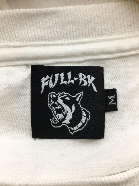 FULL-BK(フルビーケー) / ×SKOLOCT/Tシャツ/M/コットン/WHT/FBK-18SS 