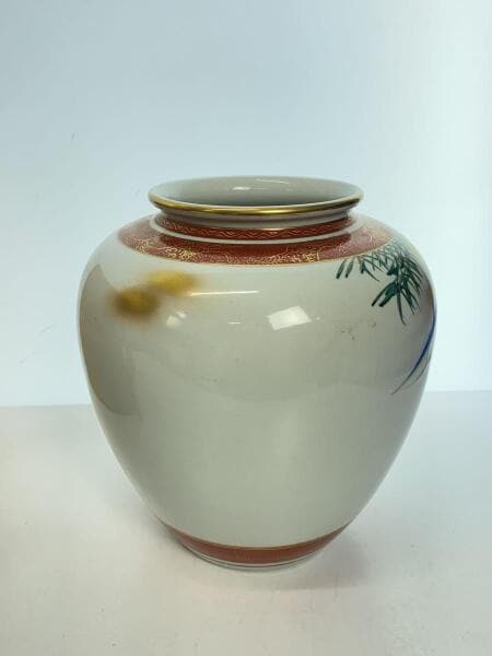 九谷焼 仙春作 花瓶 九谷焼(クタニヤキ) / 壷・花瓶 | 中古品の販売