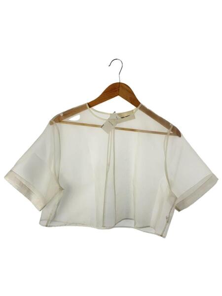 AEWEN MATOPH(イウエンマトフ) / Pオーガンジークルーネック5分袖  