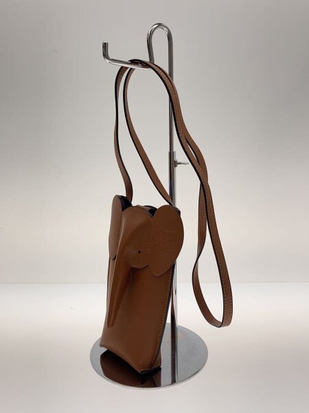 ロエベ　エレファント　スマホポーチ LOEWE(ロエベ) / スマホポーチ/エレファント ポケット/レザー/BRW