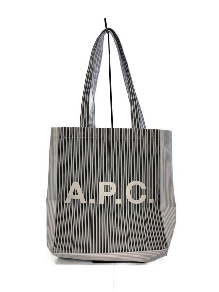 完売商品⭐︎A.P.C. APC ストライプ トートバッグ 2025年最新】a.p.c.
