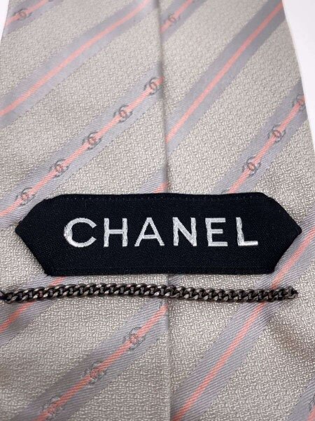 CHANEL(シャネル) / ネクタイ/シルク/SLV/ストライプ/メンズ// | 中古