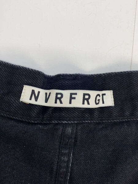 NVRFRGT(ネヴァーフォーゲット) / ボトム/2/コットン/BLK/NF242P04A 