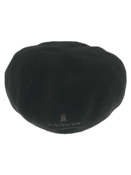 【掲載は3月15日まで！】LANVIN en Bleu ベレー帽　ブラック 1.jpg