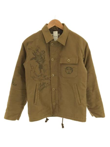 CALEE(キャリー) / 15AW/A-2/デッキジャケット/M/コットン/KHK 