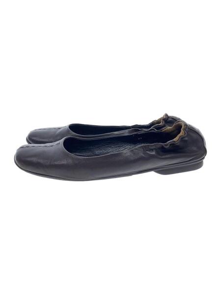 PRADA(プラダ) / バレエシューズ/フラットパンプス/36.5/BRW/レザー 