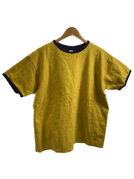 WAREHOUSE(ウェアハウス) / Tシャツ/40/コットン/YLW/Lot.4101 USN 